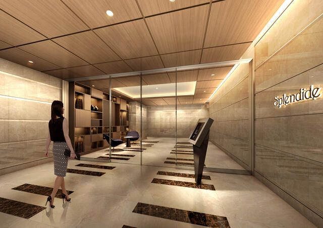 エントランス　毎日通るエントランスはこのようになっています