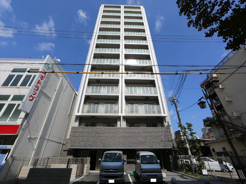 建物外観　外観　オートロック　防犯カメラ　宅配ＢＯＸ