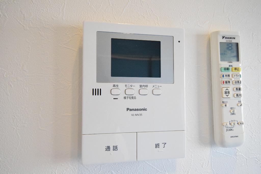 セキュリティ　カメラ付インターホン