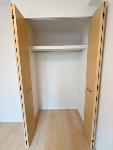 収納　十分な収納スペースがあります