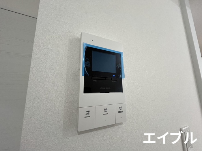 セキュリティ　新築当時の写真になります。