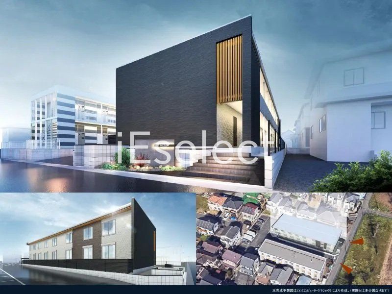 建物外観　完成予想図