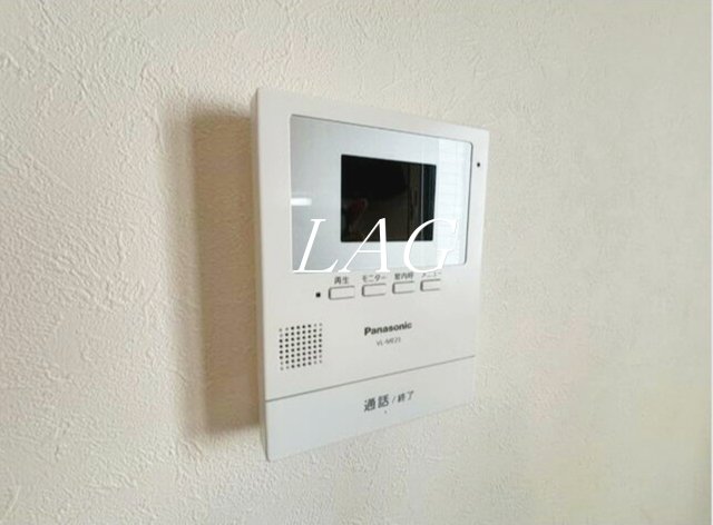 セキュリティ　モニター付きインターホンです。