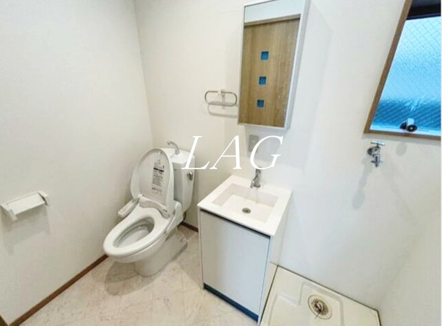 洗面設備　洗面台です。