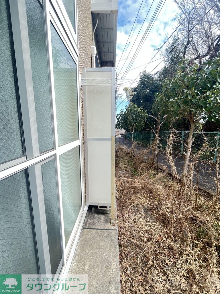バルコニー　庭