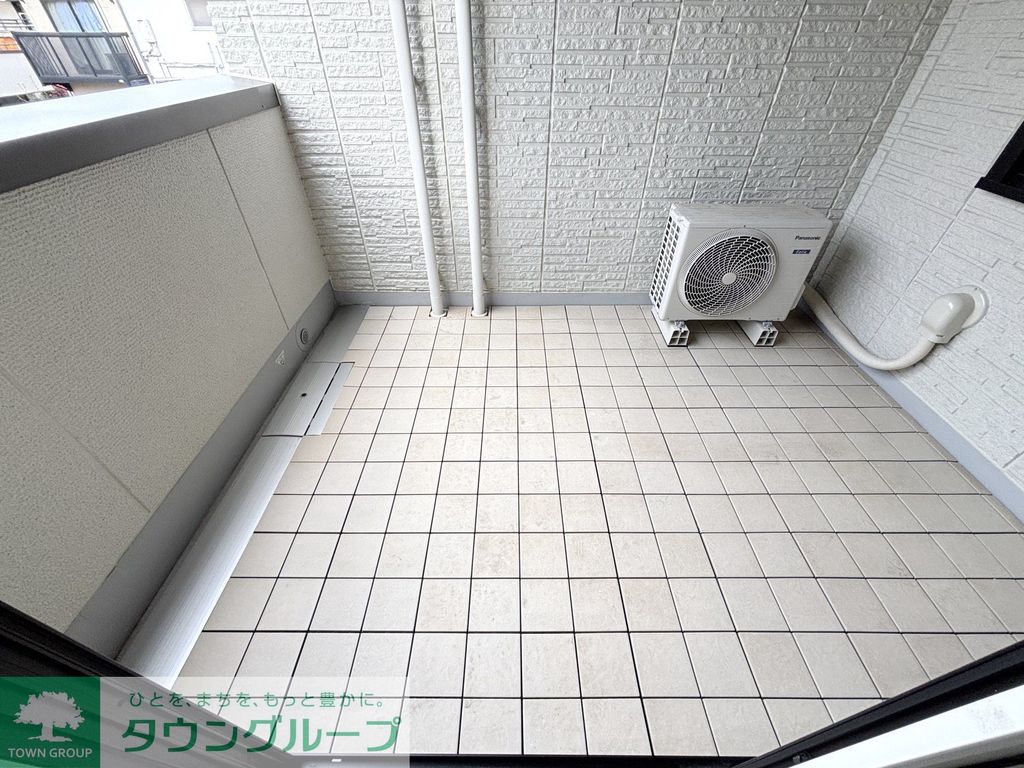 バルコニー　庭