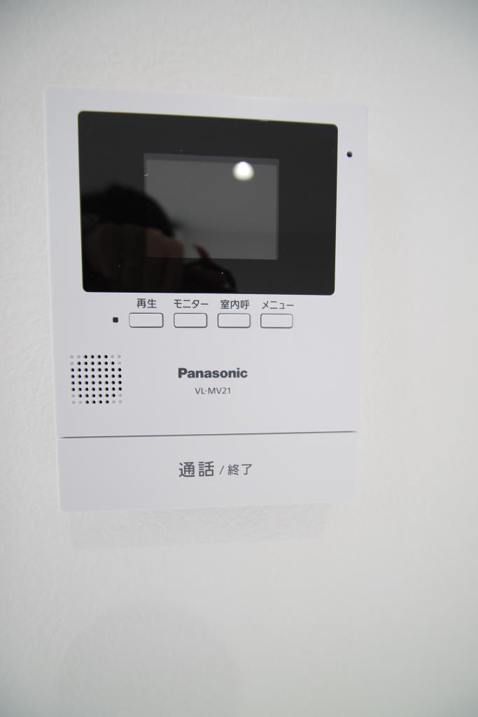 セキュリティ　来訪者がみられるTVモニターフォン