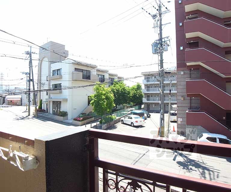 眺望　寝室のバルコニです。