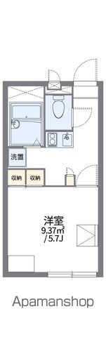 レオパレス神辺の間取り写真