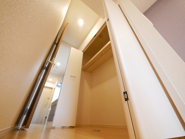 収納　大きなスペースがあり、収納には困りません