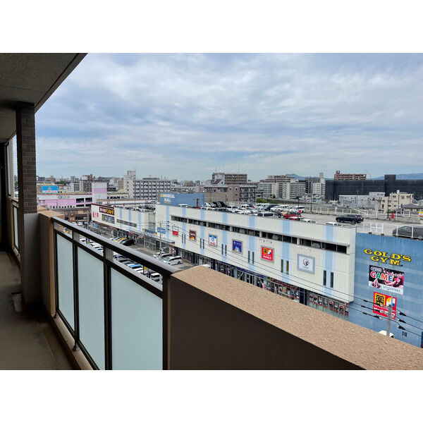 眺望　ルシール筑紫通り