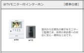 セキュリティ　TVモニター付きインターホン