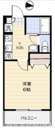 京王井の頭線 東松原駅 徒歩10分 3階建 築10年の間取り写真