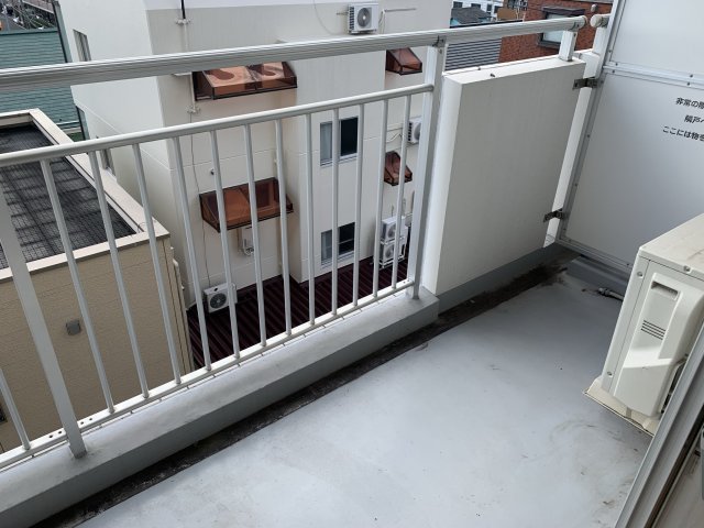 バルコニー　※同タイプ別部屋の参考写真になります