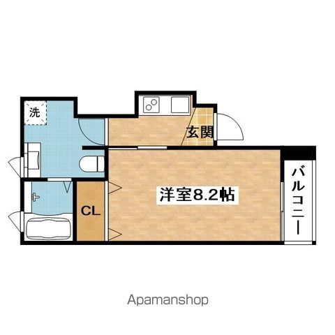 地下鉄御堂筋線 江坂駅 徒歩12分 3階建 築1年の間取り写真