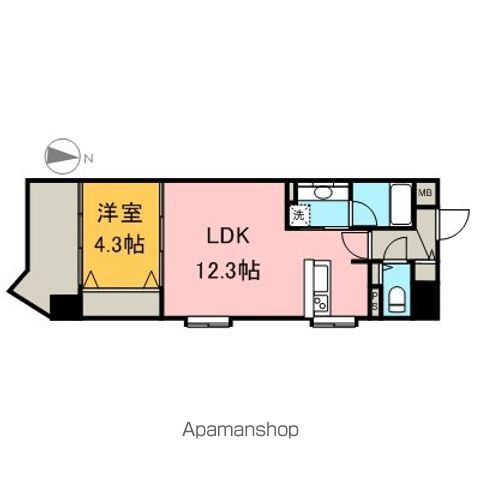 シャトー&ホテル名駅南1stの間取り写真