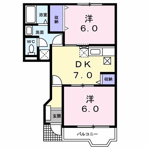 マノワールAの間取り写真