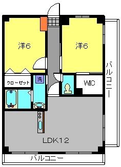 エスポワール保土ヶ谷の間取り写真