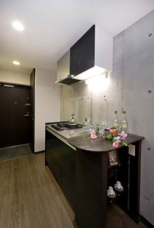 キッチン　２口コンロを完備！！