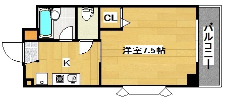 ウィンディ大浦の間取り