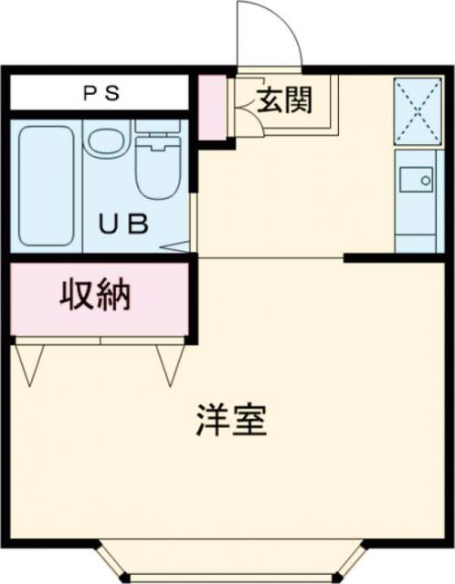 八王子市越野のマンションの間取り