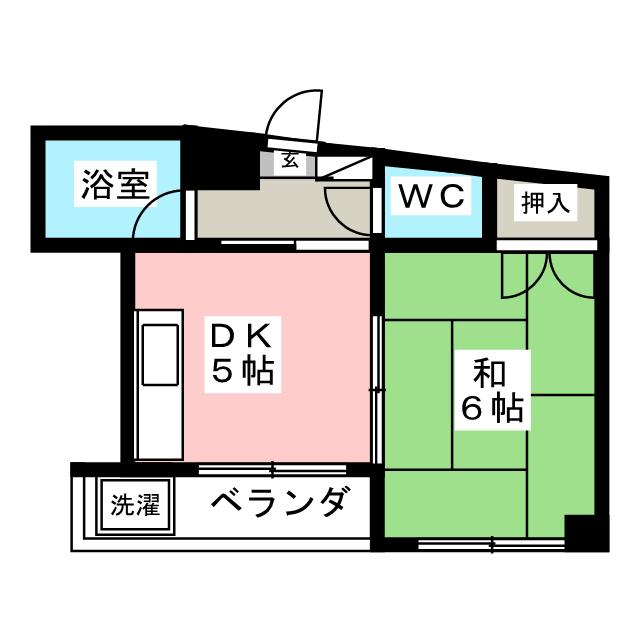 ラフォーレ町屋Iの間取り