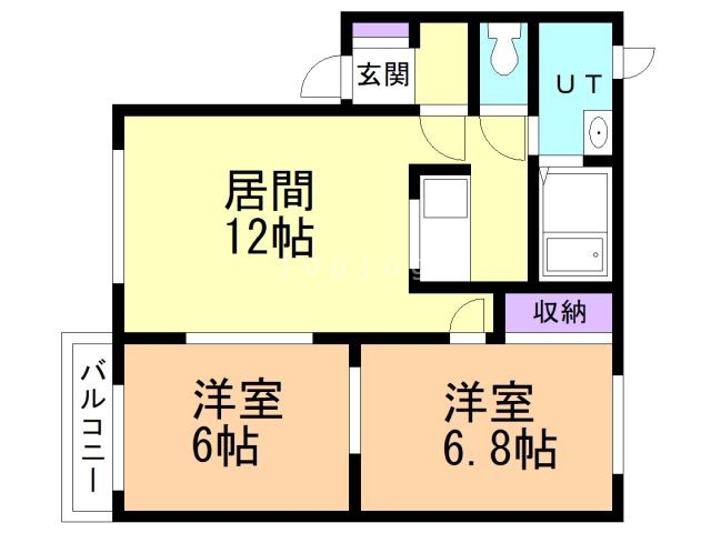 ハイセレールホンダの間取り