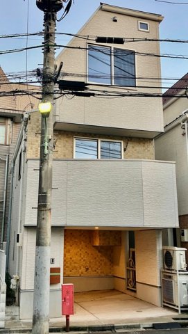 仲池上戸建の建物外観