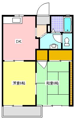 フレグランス大高の間取り