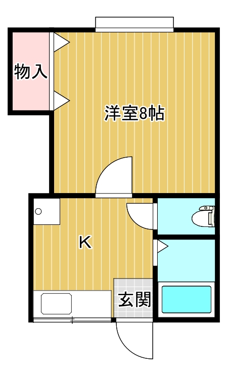 ポポラーレIIの間取り