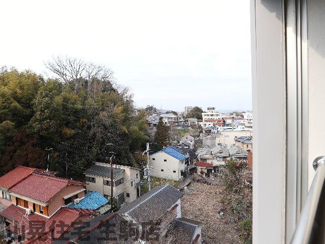 【生駒市山崎新町のマンションの眺望】