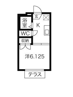 愛知県名古屋市昭和区御器所３（アパート）の賃貸物件の間取り