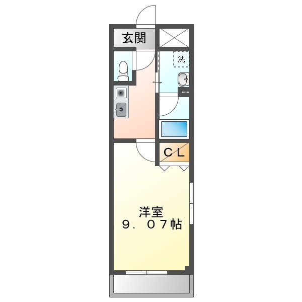 ステージア日進の間取り