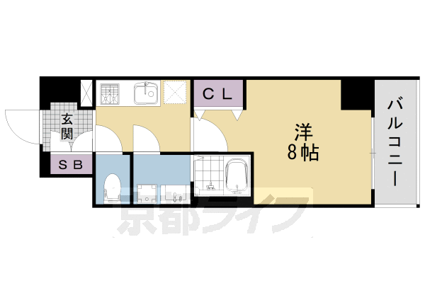 エスリード京都吉祥院の間取り