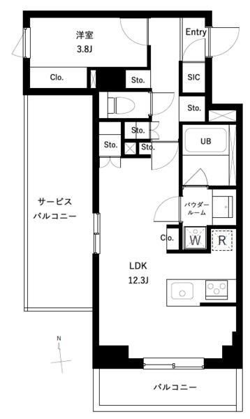 アーバンパーク高井戸の間取り