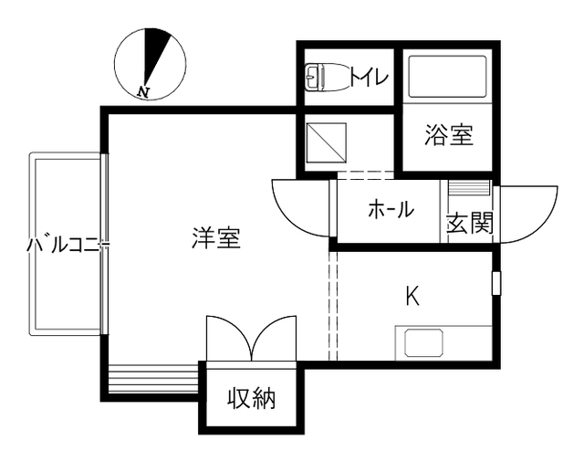 ＹＯＵハイツ５の間取り