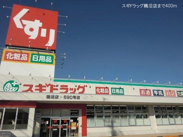 【各務原市鵜沼西町のアパートのドラックストア】