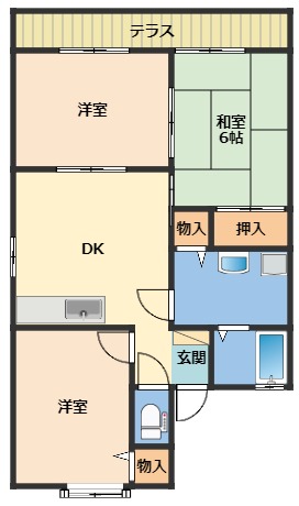 サンオーティスの間取り