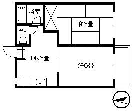 プランタンＡ棟の間取り