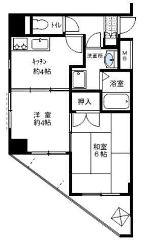 アムール芦屋の間取り