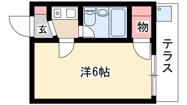 レオパレス小田井の間取り