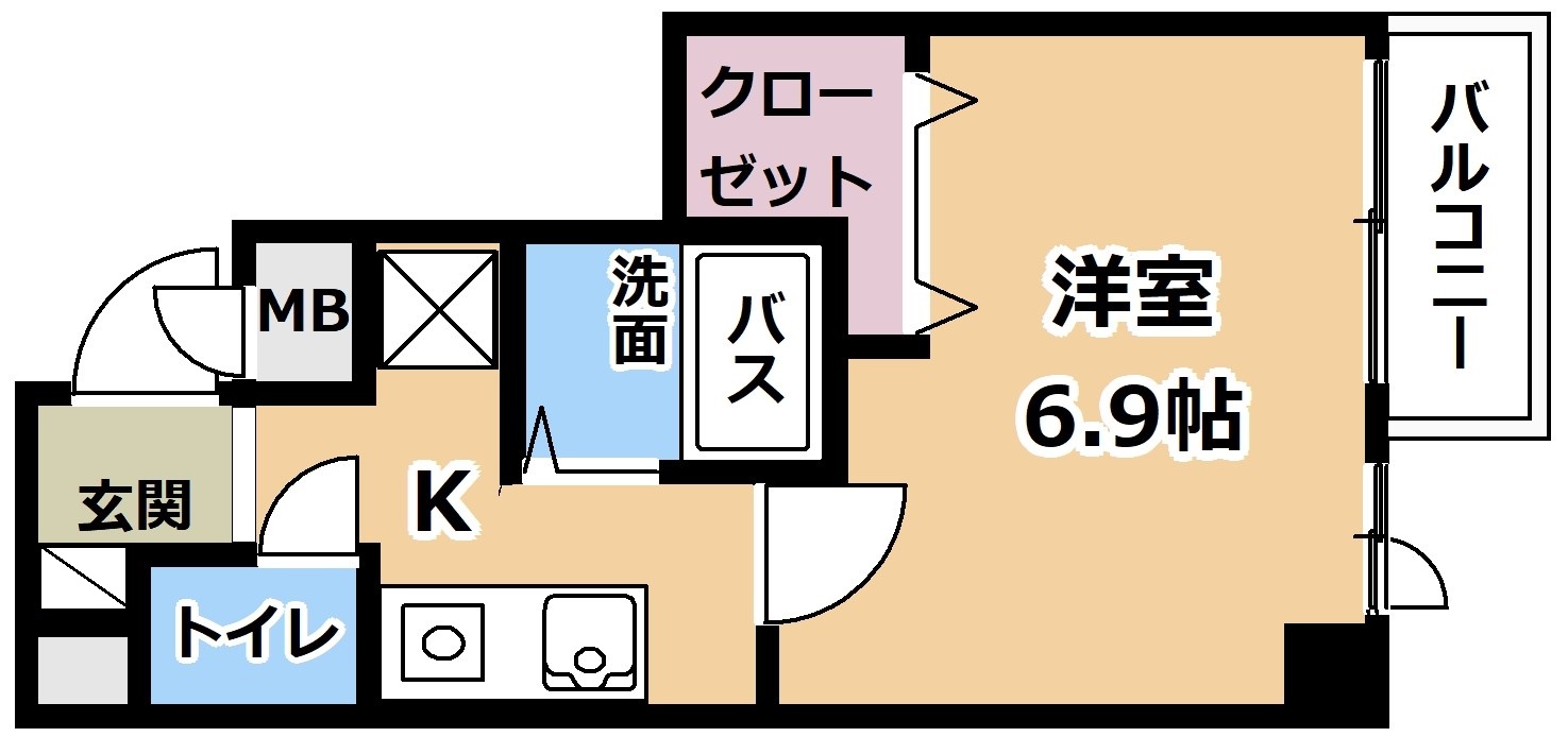 フレンテリーオの間取り