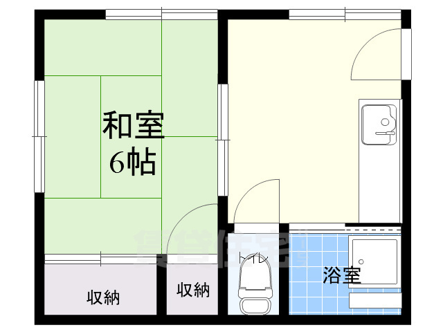 雨宮荘の間取り