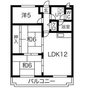 ロイヤルランド泉の間取り