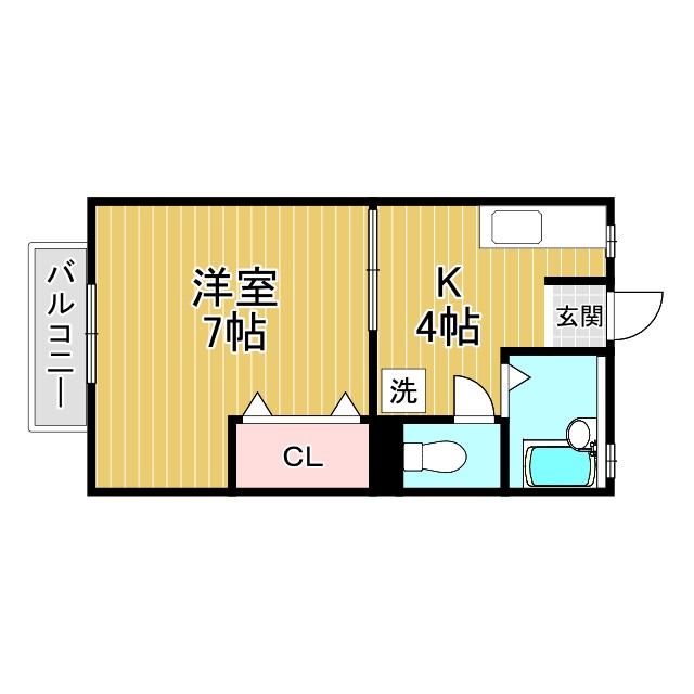 コート山手御影の間取り