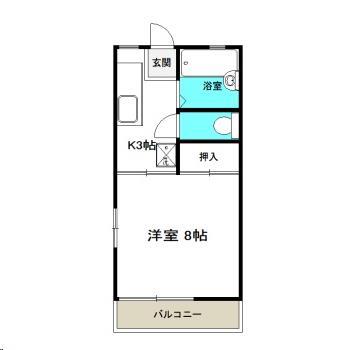 パステルハウスＣ棟の間取り