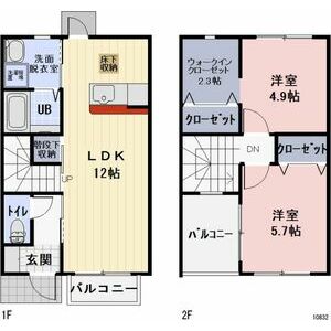 陽なたハイツの間取り