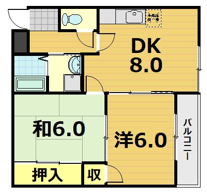 シベール・青殿の間取り