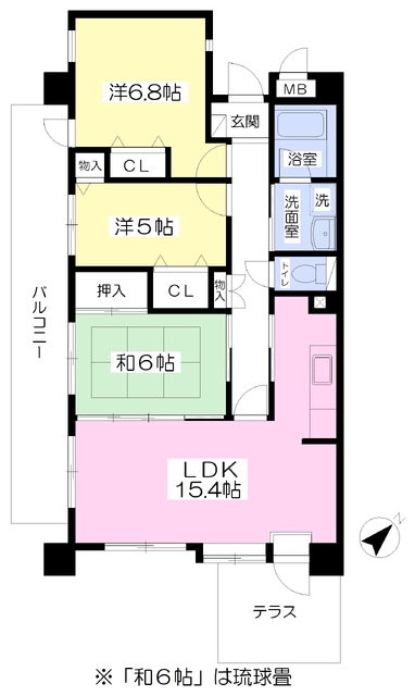 エルドラードの間取り