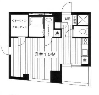 渋谷区広尾のマンションの間取り